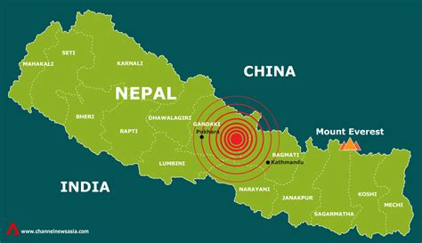 erdbeben in nepal 2015 karte